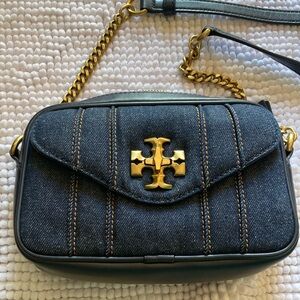 Tory Burch Kira Denim mini camera bag - new condition